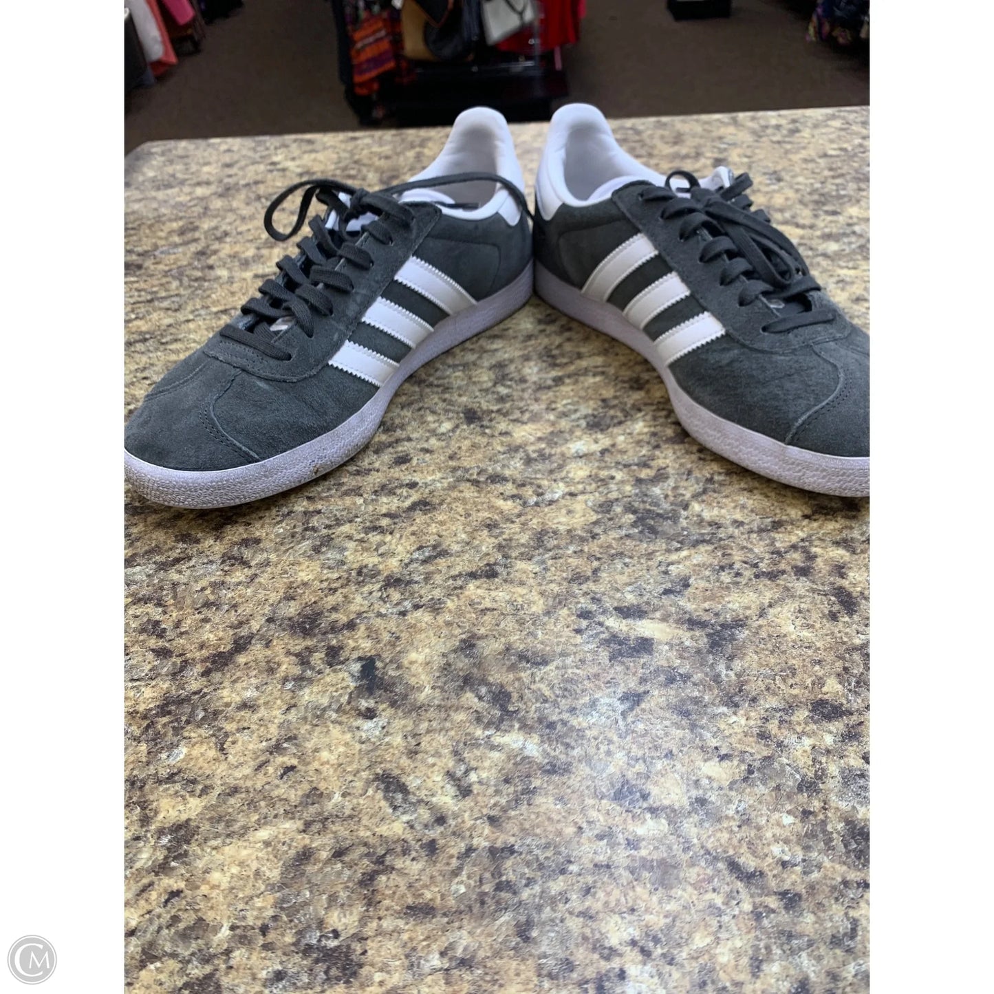 Shoes Sneakers By Adidas In Grey, Size: 7