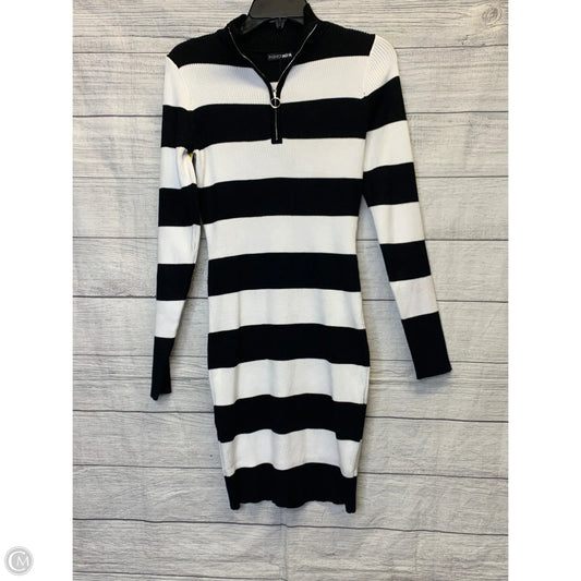 Dress Casual Midi By Fashion Nova In Striped Pattern, Size: L