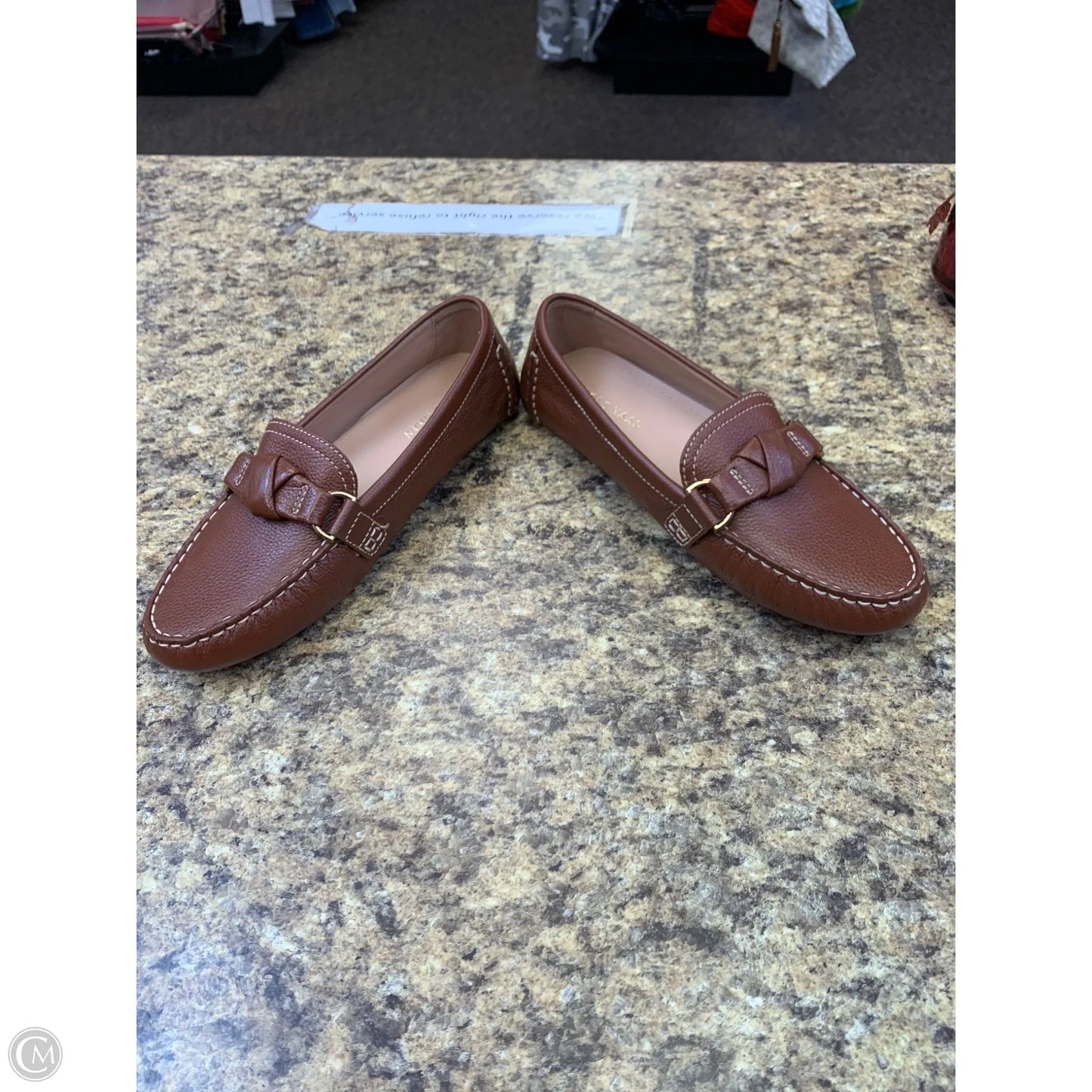 Shoes Flats By Cole-haan In Brown, Size: 7.5