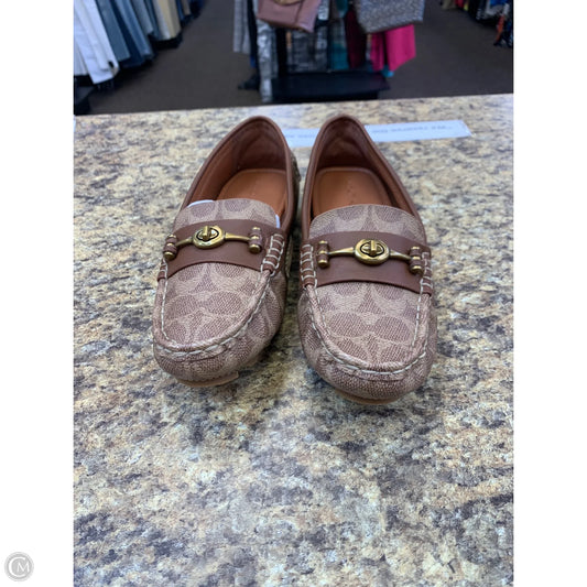 Shoes Designer By Coach In Brown, Size: 7