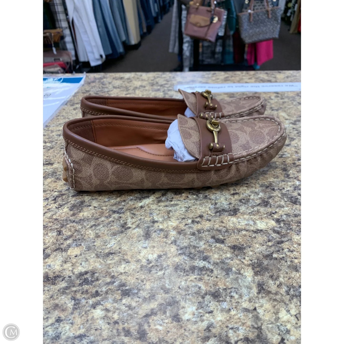 Shoes Designer By Coach In Brown, Size: 7