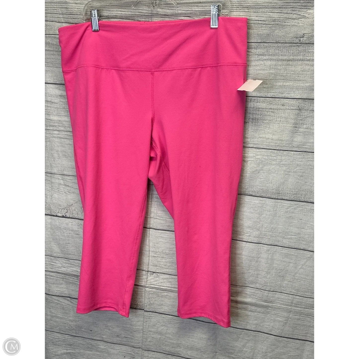 Athletic Leggings By Dsg Outerwear In Pink, Size: 2x