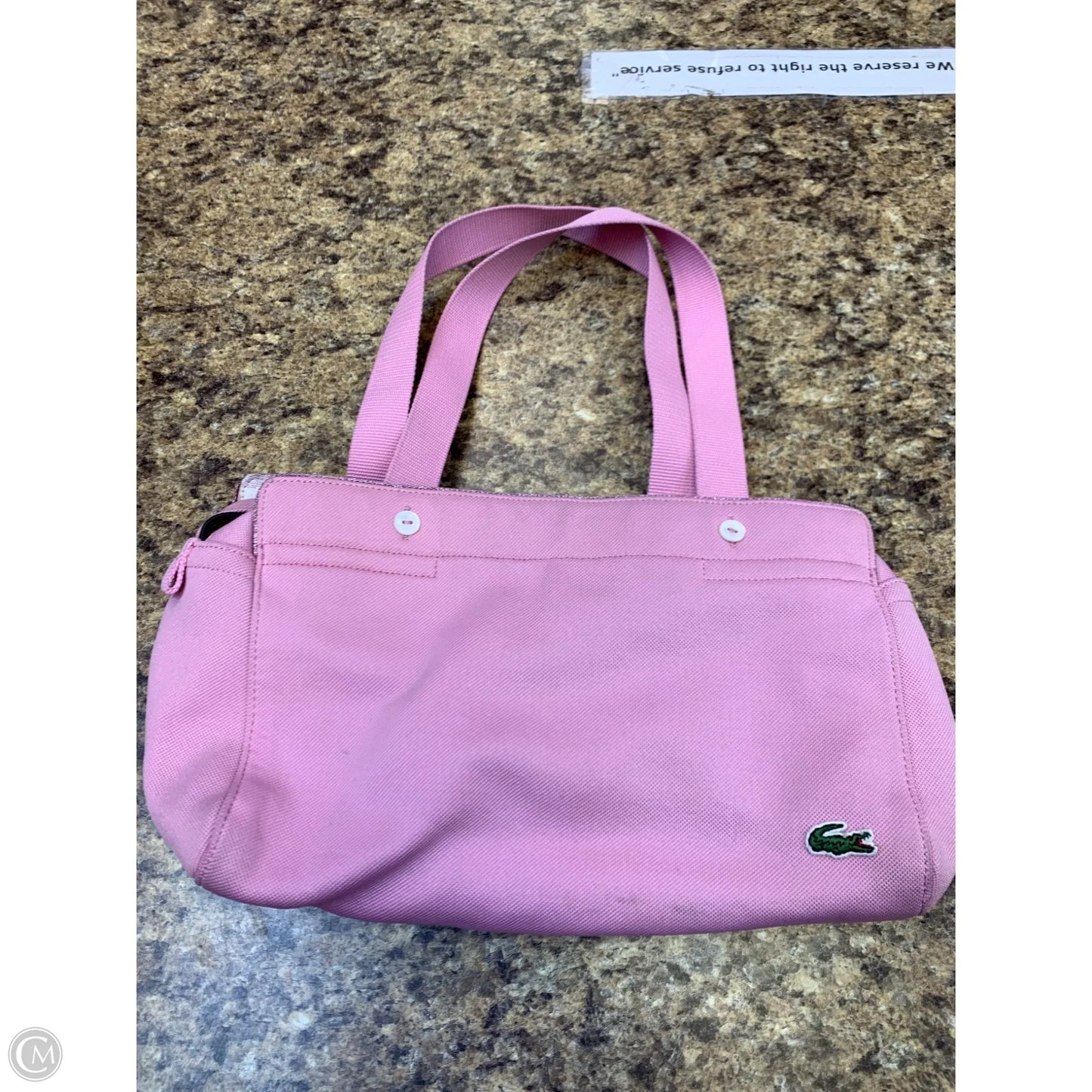 Handbag By Lacoste, Size: Small