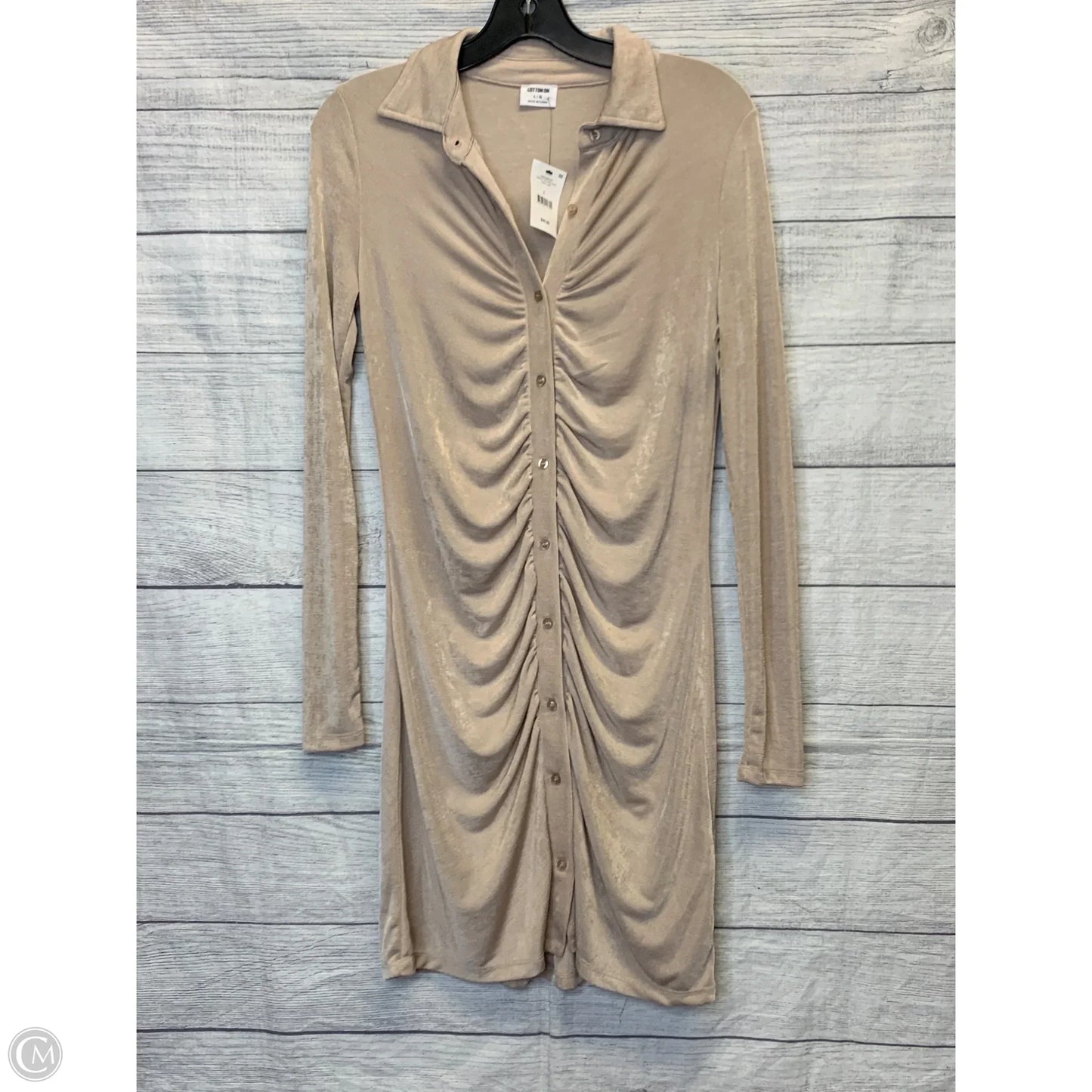 Dress Casual Short By Cotton On In Cream, Size: L