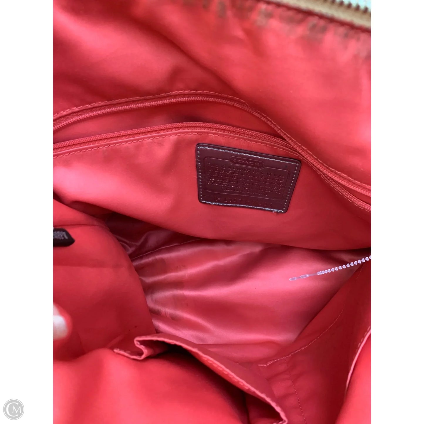 Handbag Designer By Coach, Size: Large
