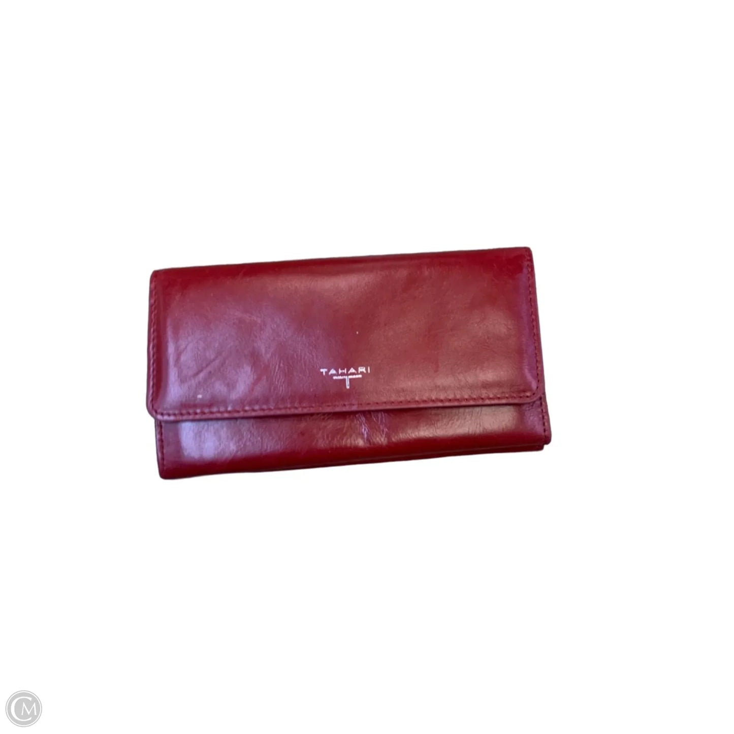 Wallet Leather By Tahari, Size: Medium