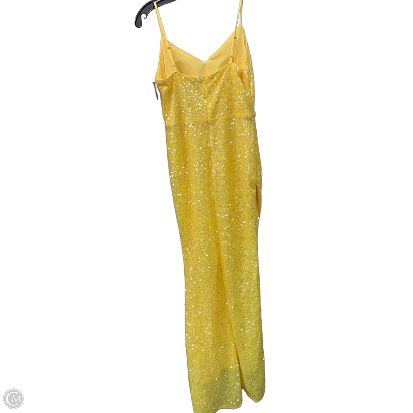 Dress Party Long By Cmc In Yellow, Size: M