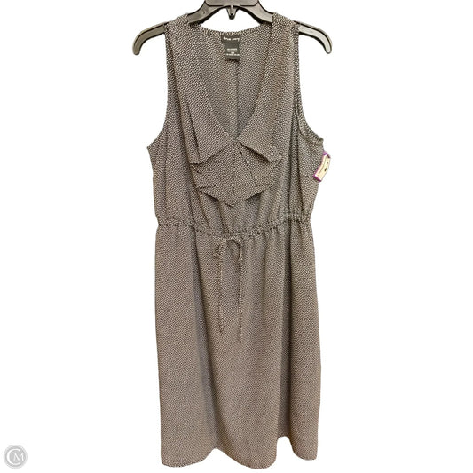 Dress Casual Midi By Cmf In Polkadot Pattern, Size: 18