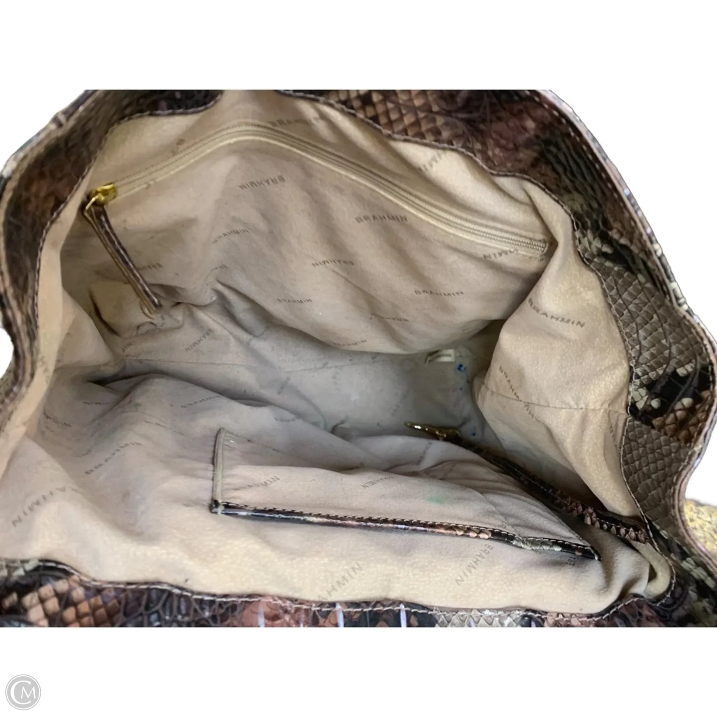 Backpack Designer By Brahmin, Size: Medium