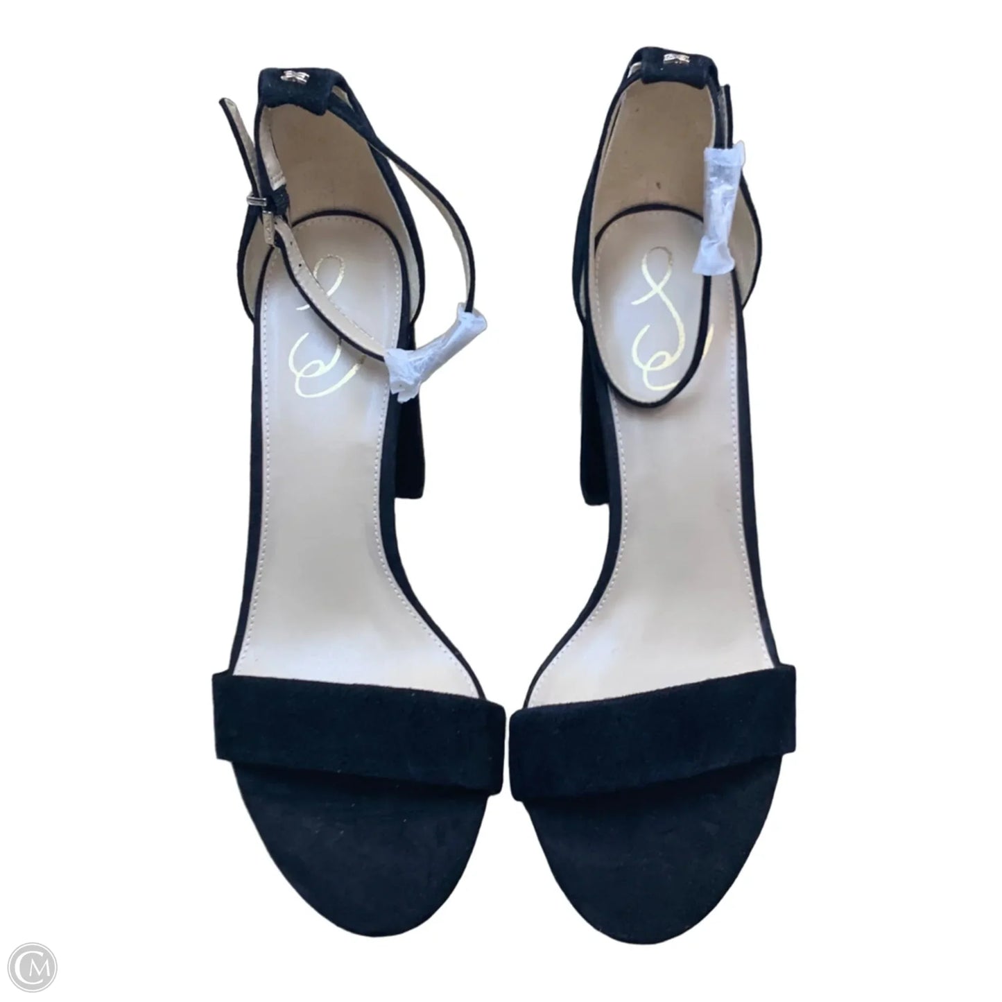 Sandals Heels Block By Sam Edelman In Black, Size: 10