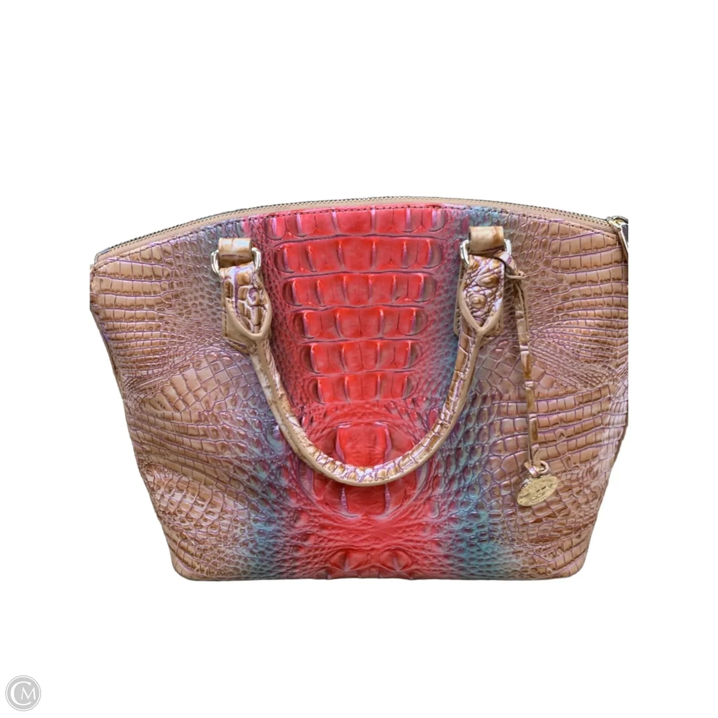 Handbag Designer By Brahmin, Size: Medium