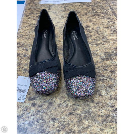 Shoes Flats By Comfort Casual In Black, Size: 8