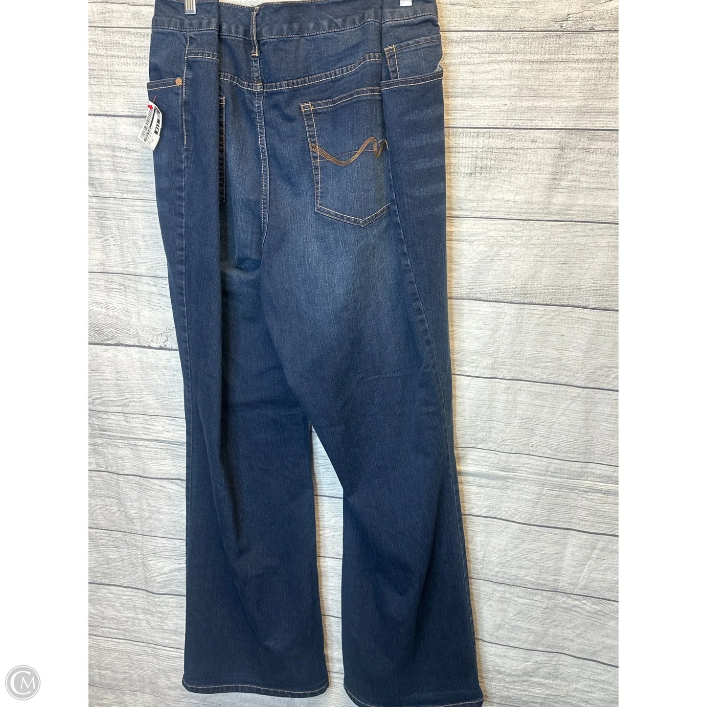 Jeans Boot Cut By Faded Glory In Blue Denim, Size: 22
