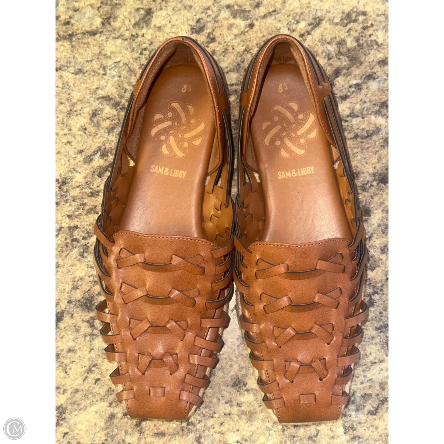Sandals Flats By Sam And Libby In Tan, Size: 8.5