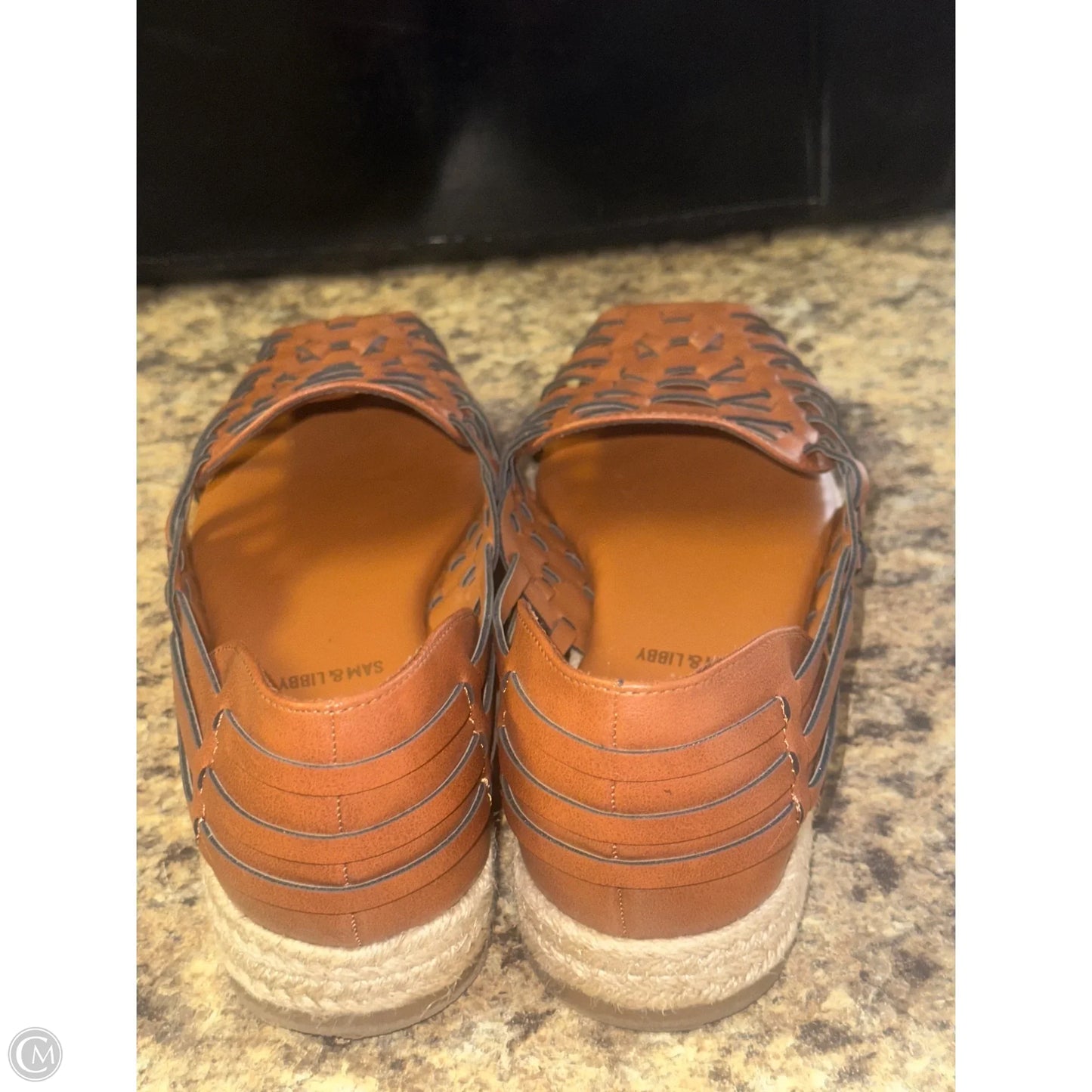 Sandals Flats By Sam And Libby In Tan, Size: 8.5