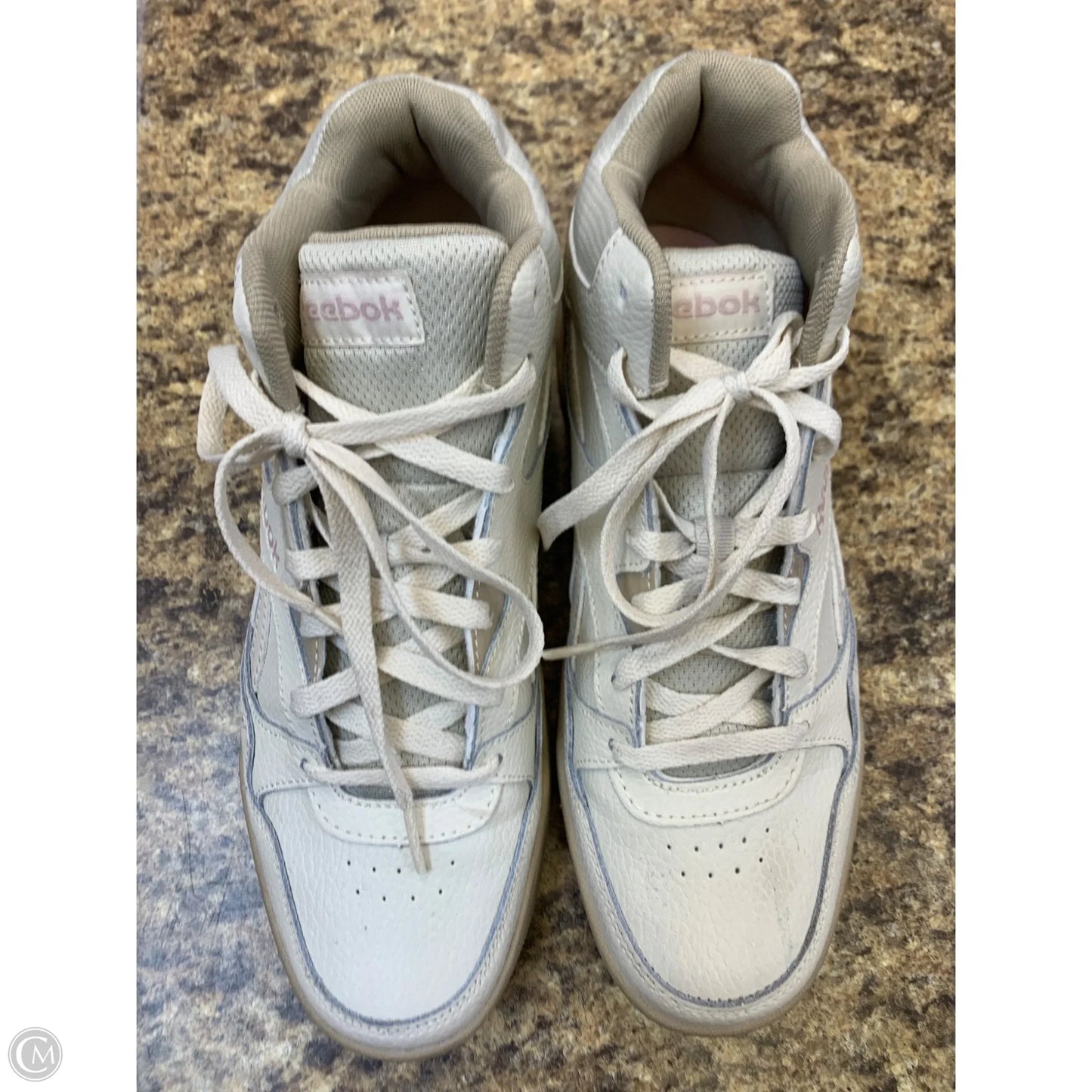 Shoes Athletic By Reebok In Cream, Size: 10