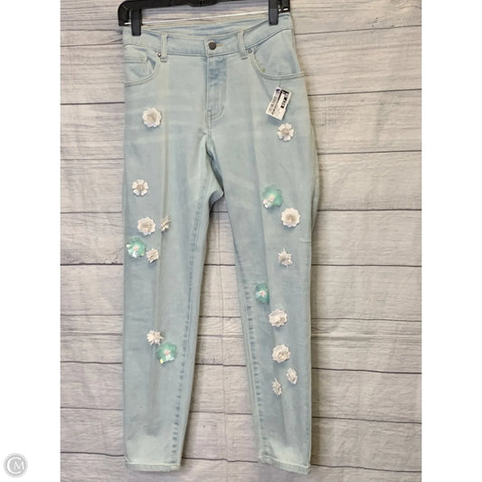 Jeans Skinny By For The Republic In Blue Denim, Size: 12