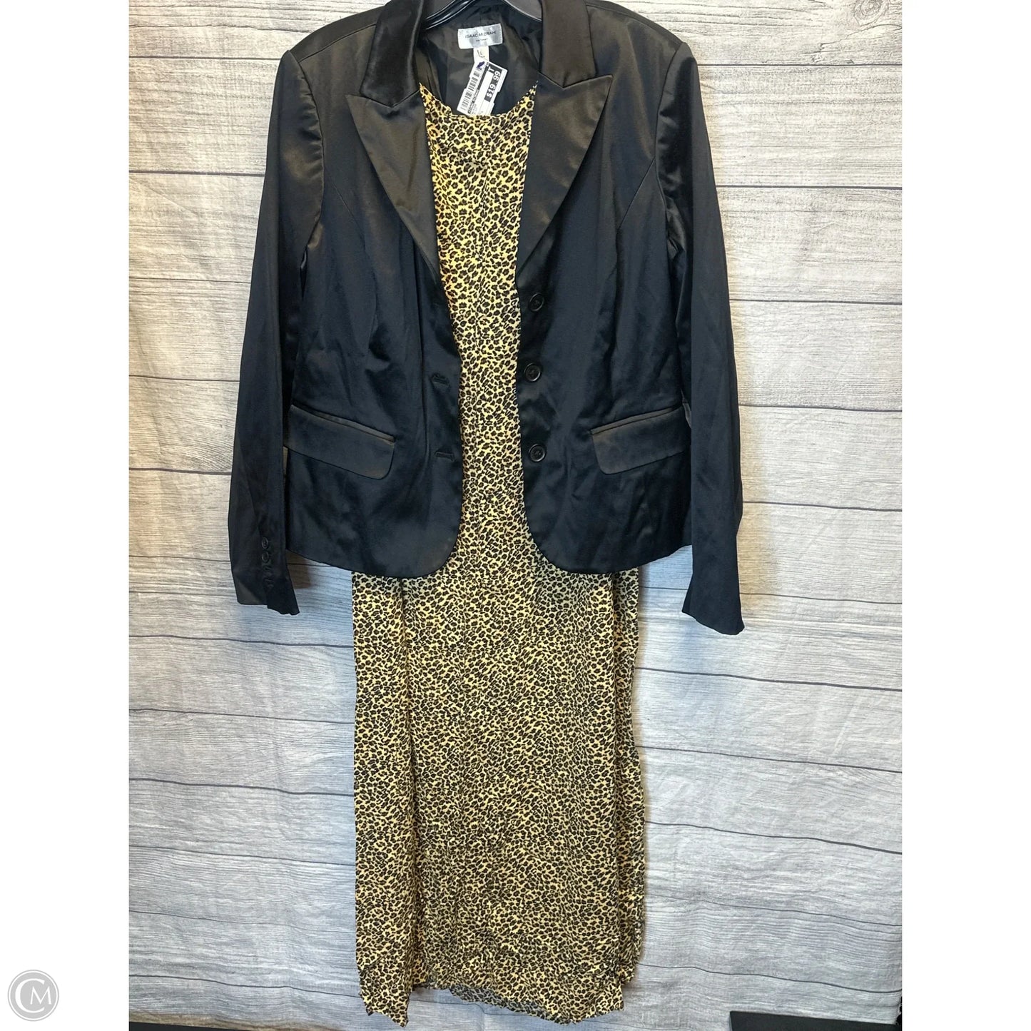 Blazer By Isaac Mizrahi In Black, Size: L