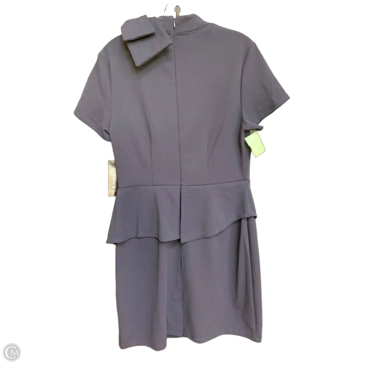 Dress Casual Midi By Glamour In Navy, Size: 10p