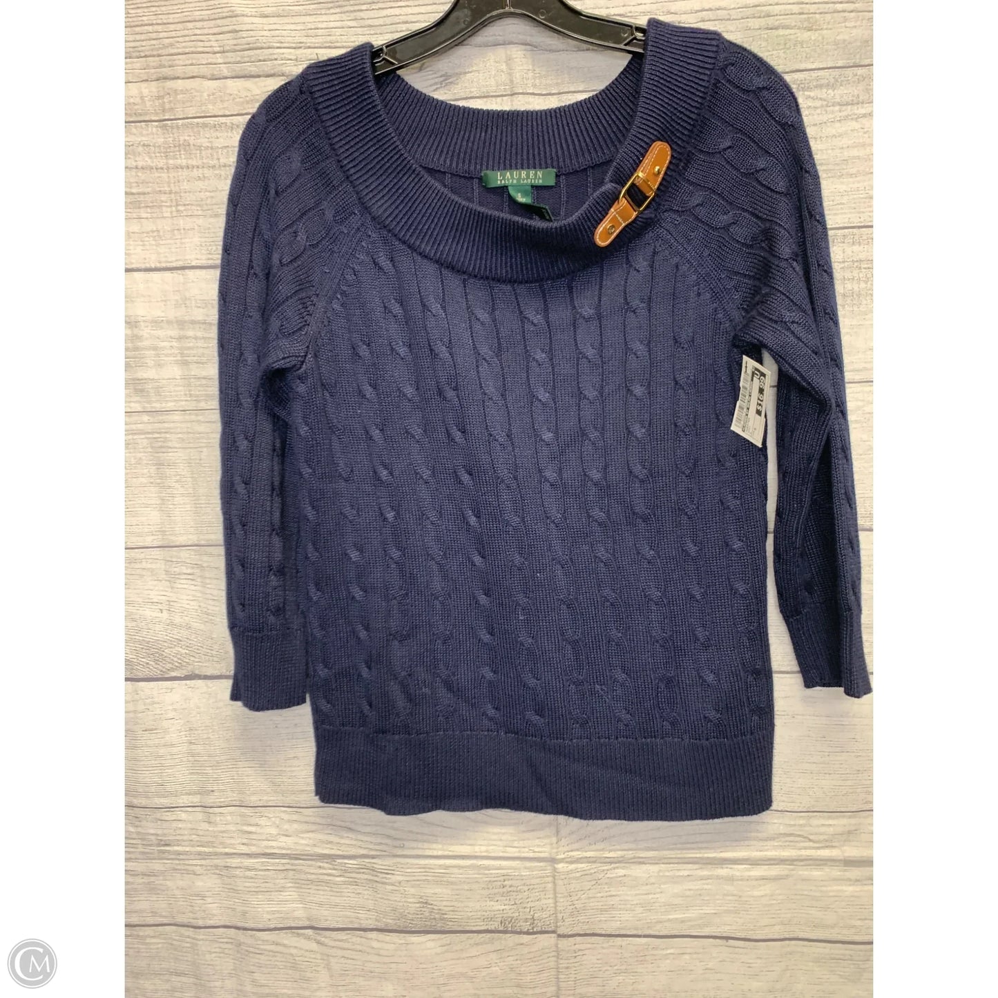 Sweater By Lauren By Ralph Lauren In Navy, Size: S