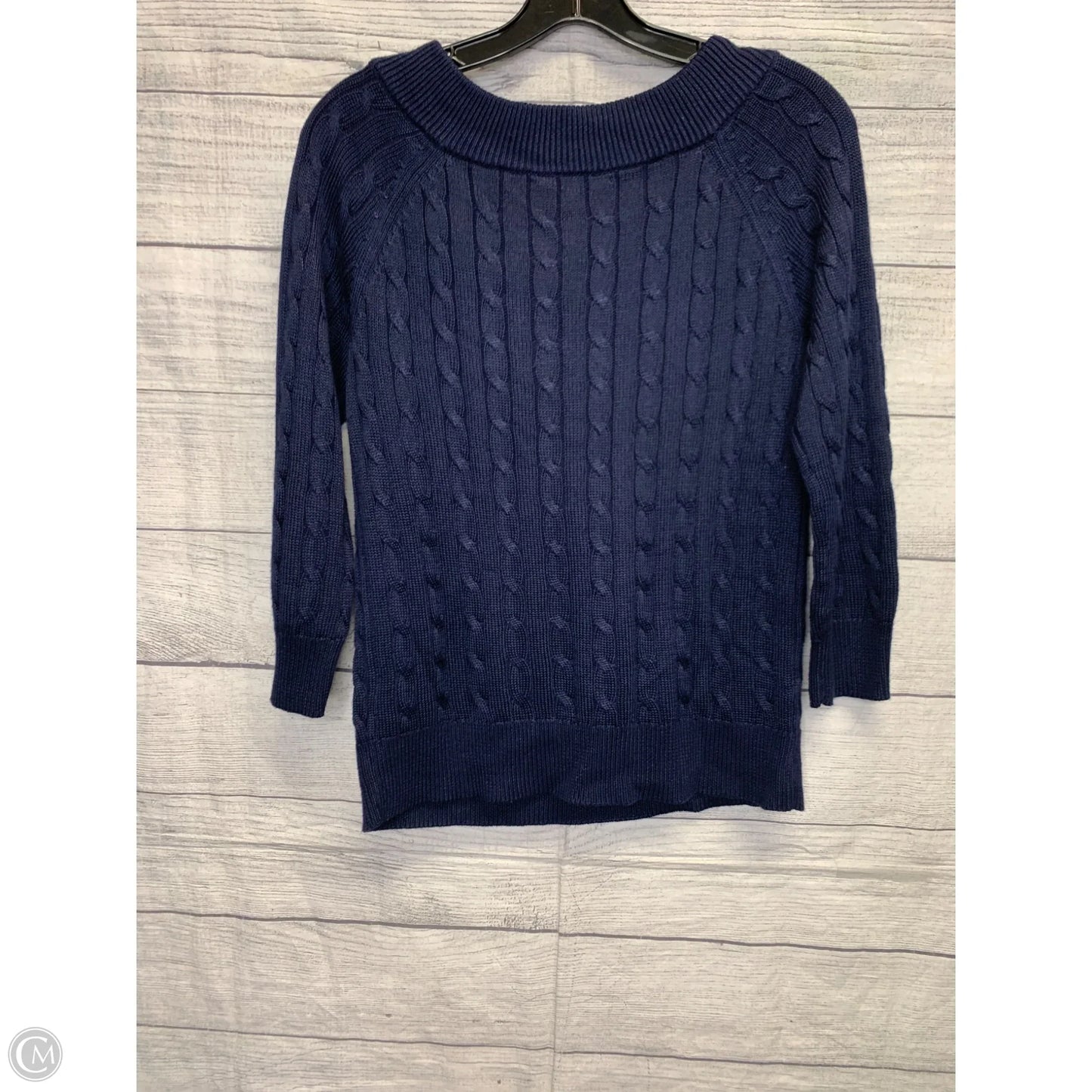 Sweater By Lauren By Ralph Lauren In Navy, Size: S