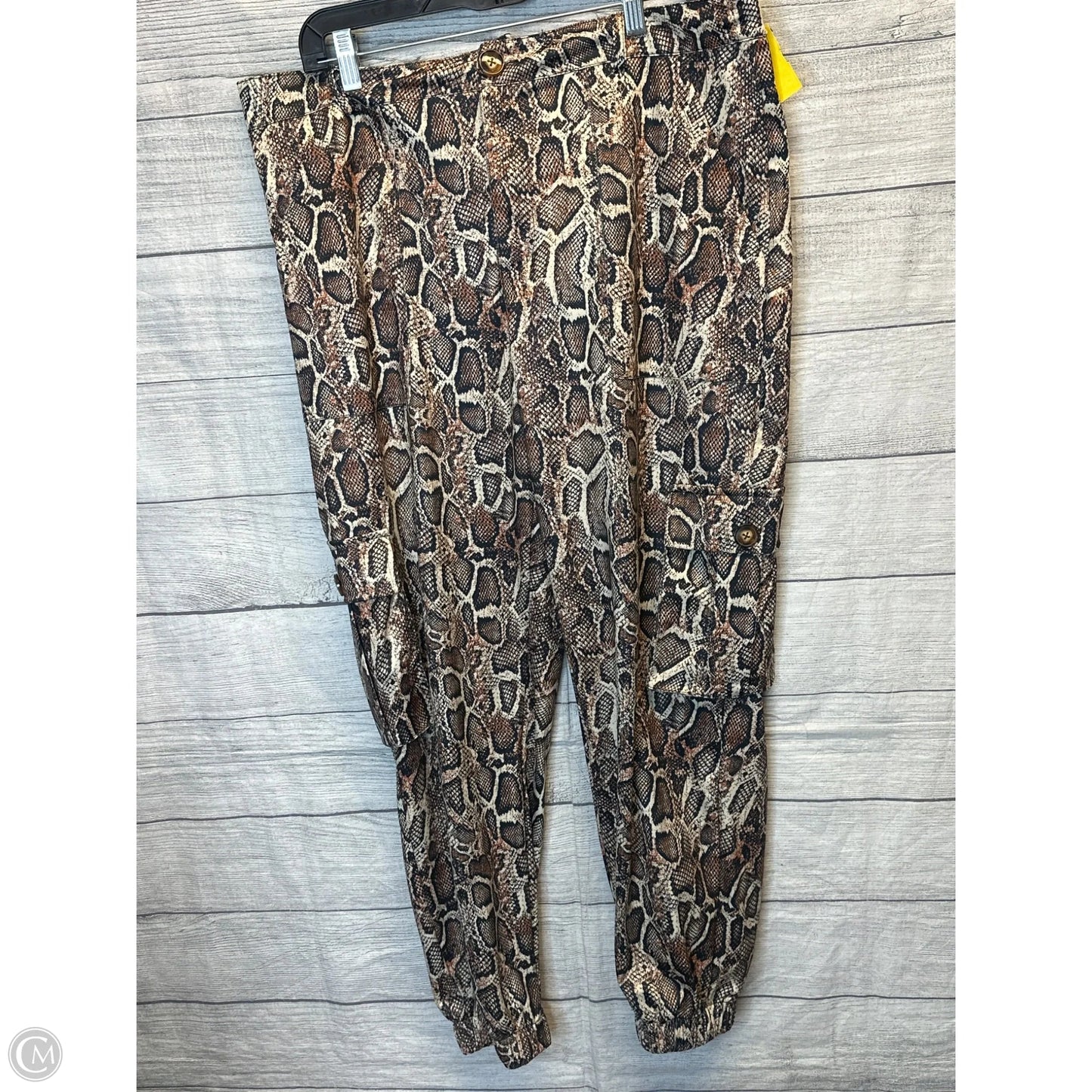Pants Joggers By Cmf In Animal Print, Size: Xxl