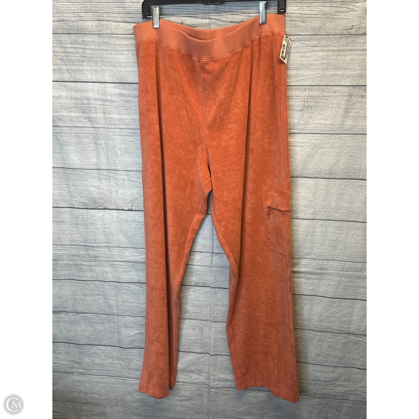 Athletic Pants By Chicos In Peach, Size: 1x