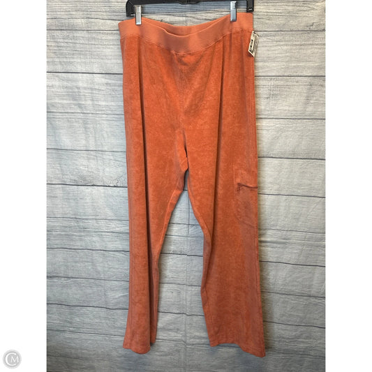 Athletic Pants By Chicos In Peach, Size: 1x