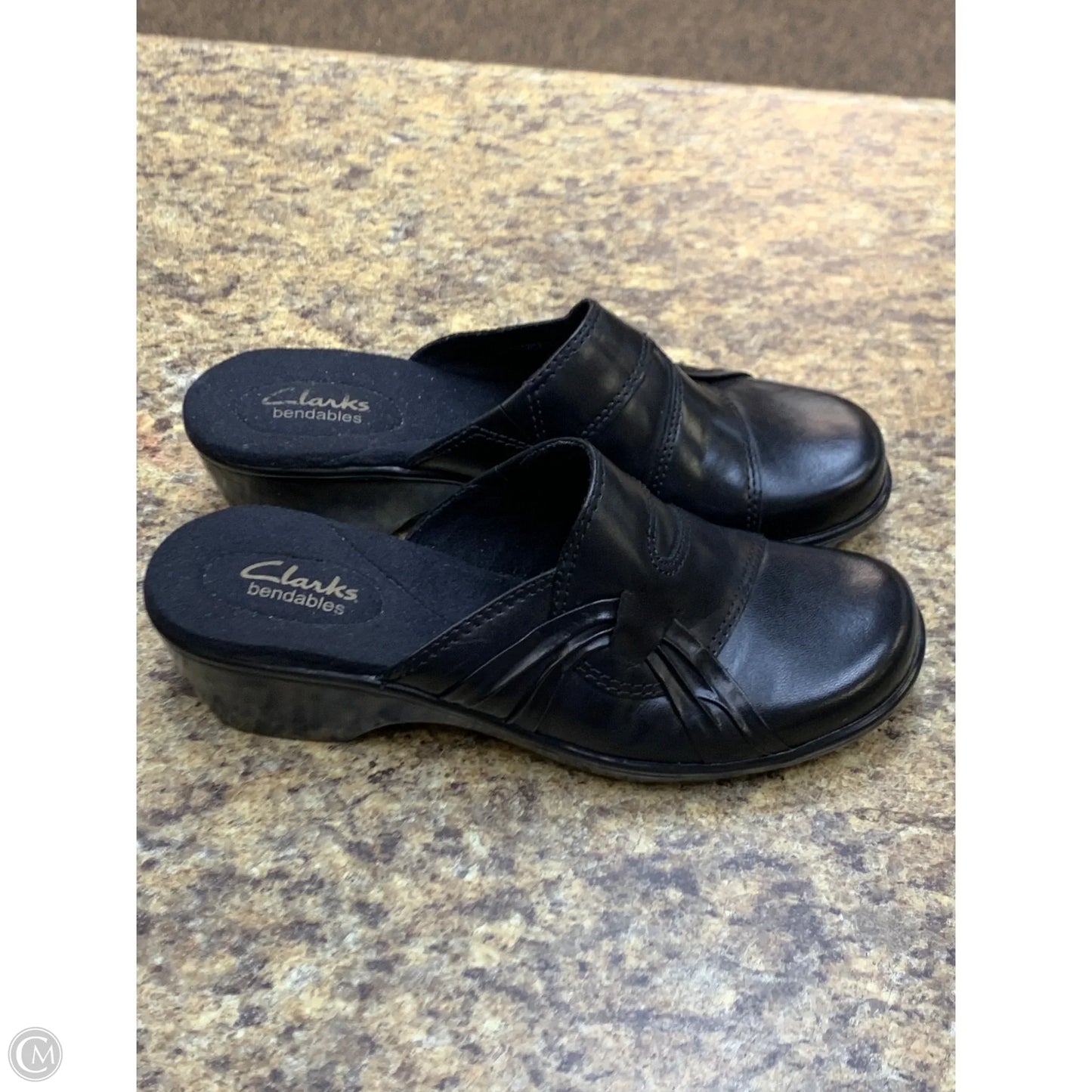 Shoes Flats By Clarks In Blue, Size: 7