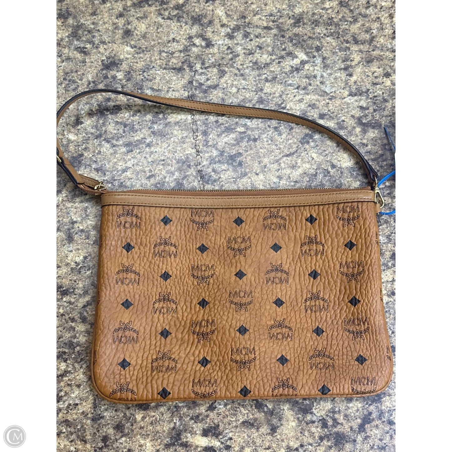 Clutch Luxury Designer By Mcm, Size: Medium