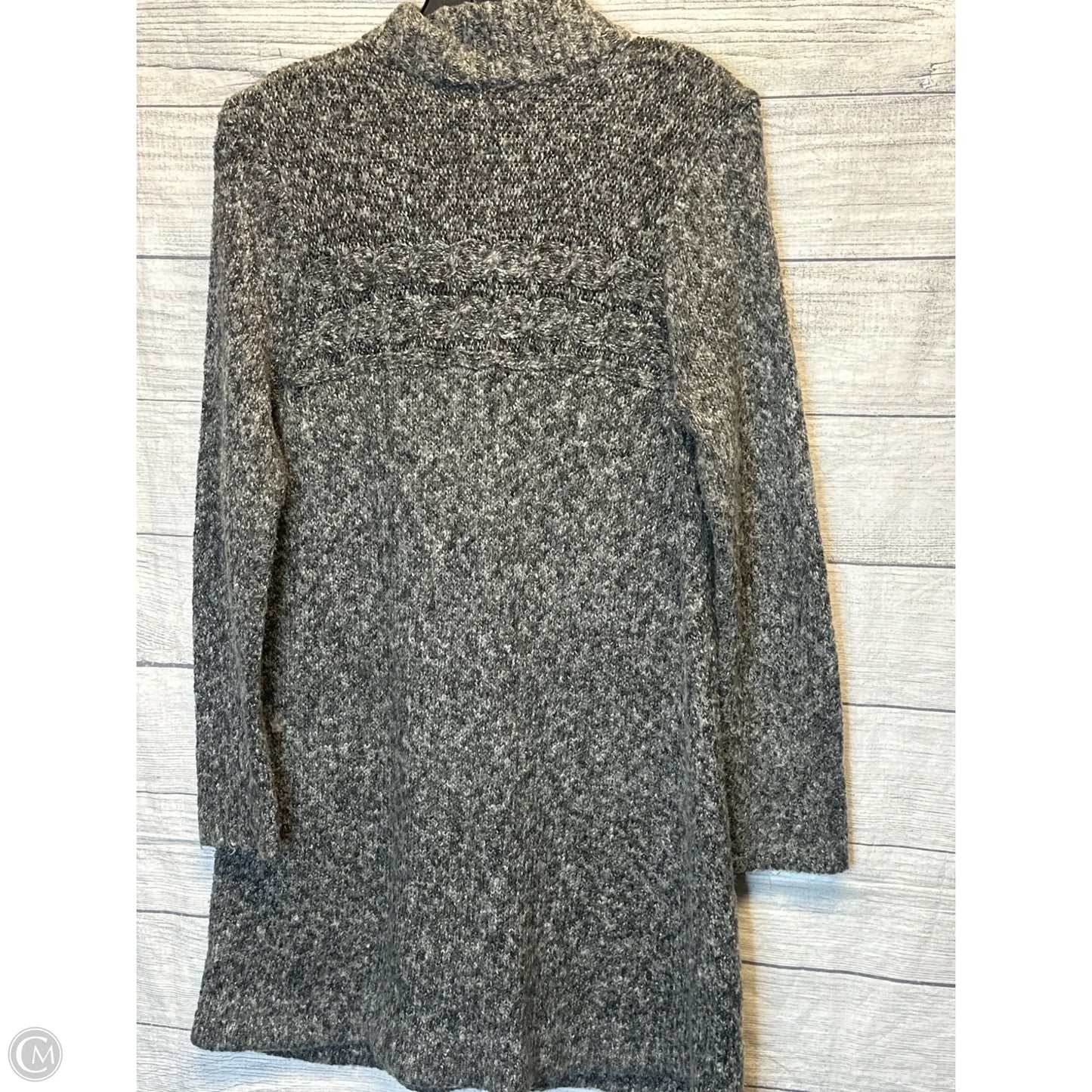 Sweater Cardigan By Style And Company In Grey, Size: S