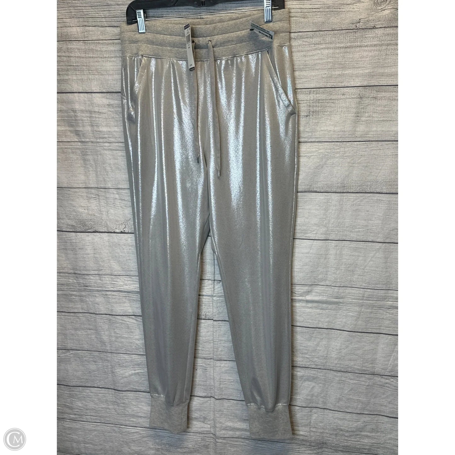 Pants Joggers By Ralph Lauren In Silver, Size: M