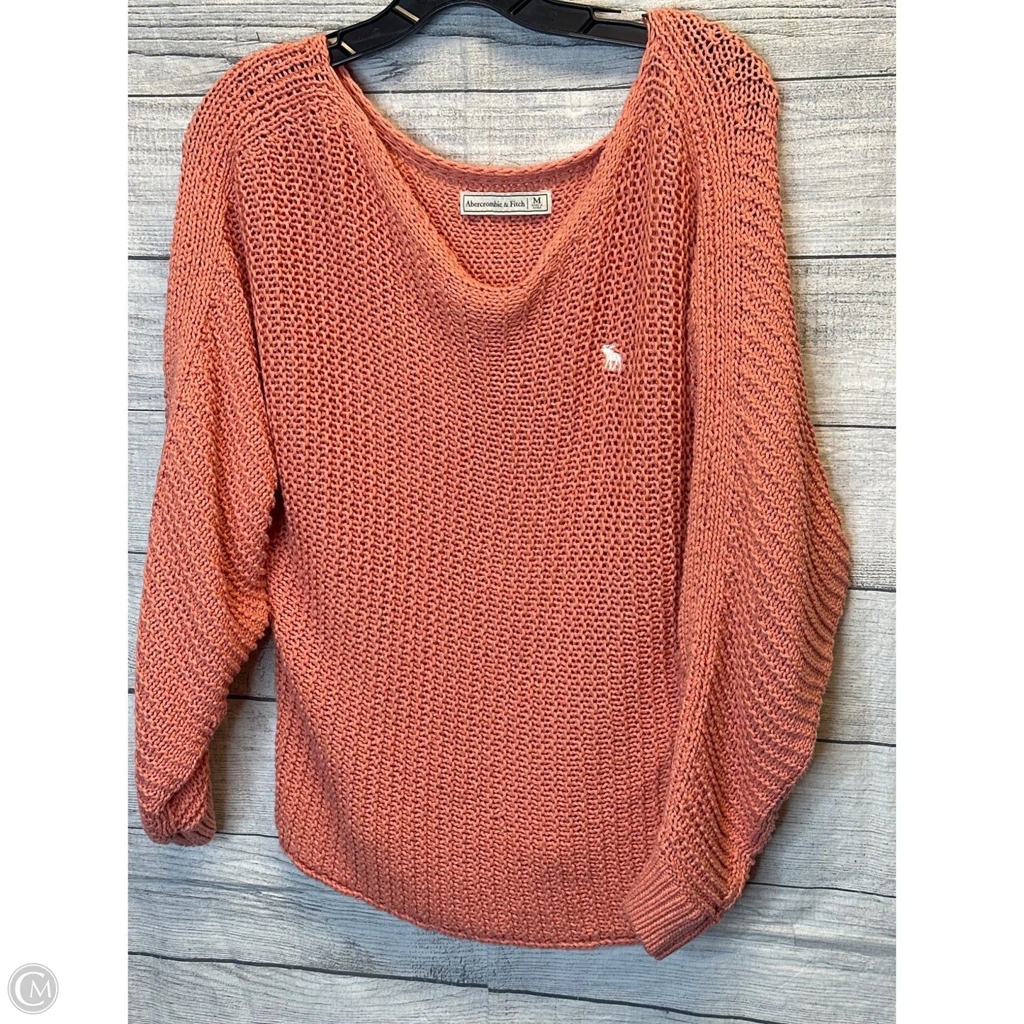 Sweater By Abercrombie And Fitch In Peach, Size: M