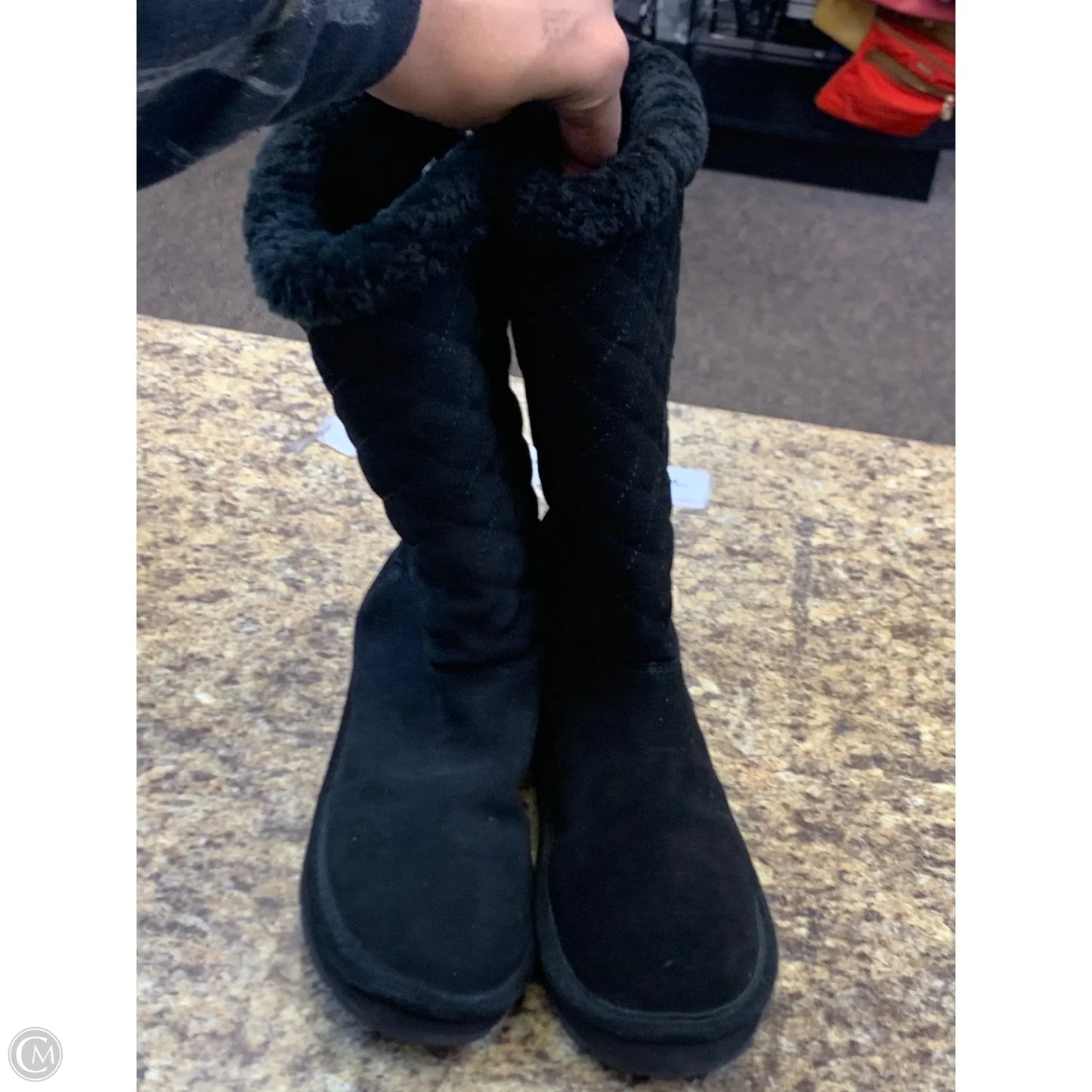 Boots Mid-calf Flats By Michael By Michael Kors In Black, Size: 10