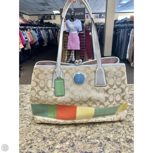 Handbag Designer By Coach  Size: Large