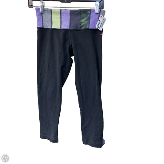 Athletic Leggings Capris By Lululemon In Black, Size: 4