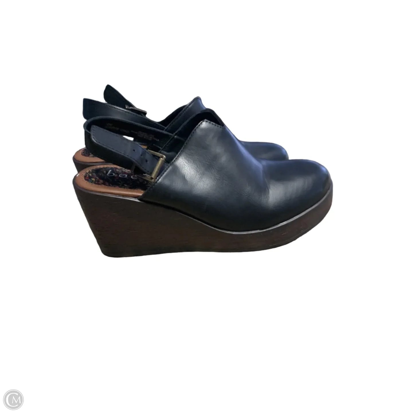 Shoes Heels Platform By Boc In Black, Size: 10