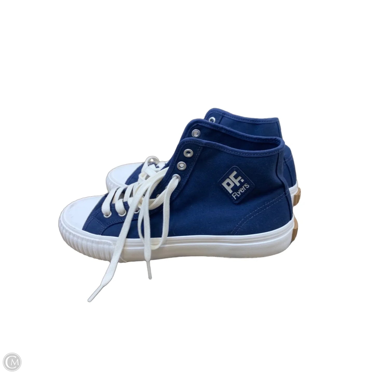 Shoes Sneakers Platform By Cmf In Blue & White, Size: 11