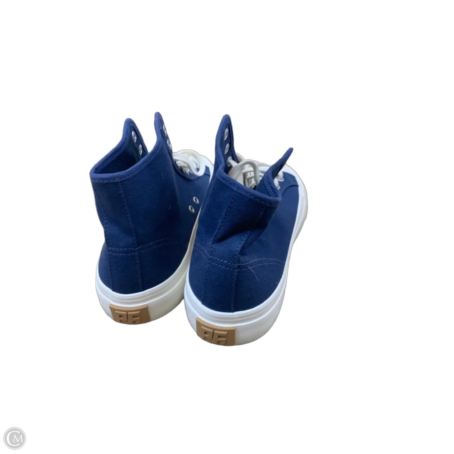 Shoes Sneakers Platform By Cmf In Blue & White, Size: 11