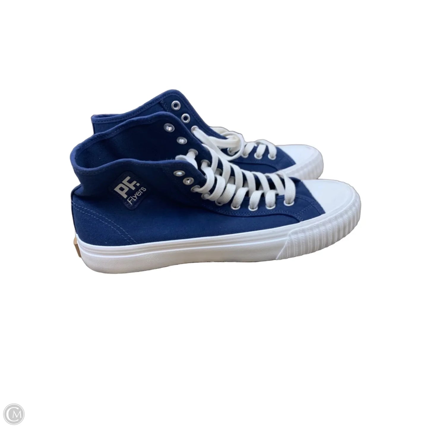 Shoes Sneakers Platform By Cmf In Blue & White, Size: 11