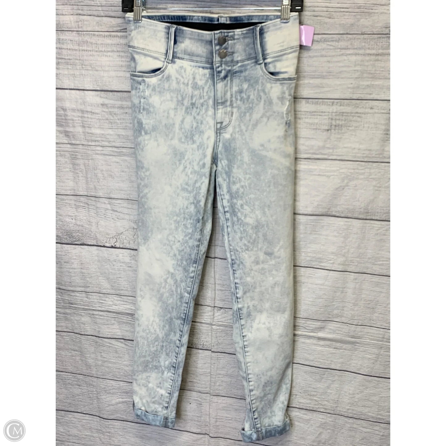 Jeans Skinny By Apt 9 In Blue, Size: 14