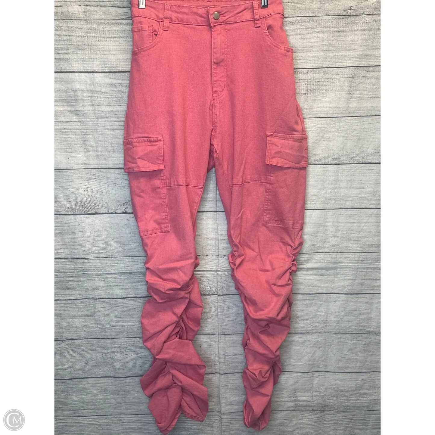 Jeans Skinny By Shein In Pink, Size: 2x