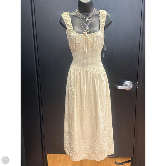 Dress Casual Midi By La Hearts In Yellow, Size: S