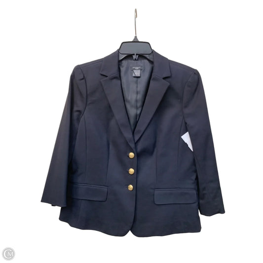 Blazer By Ann Taylor In Navy, Size: 12p