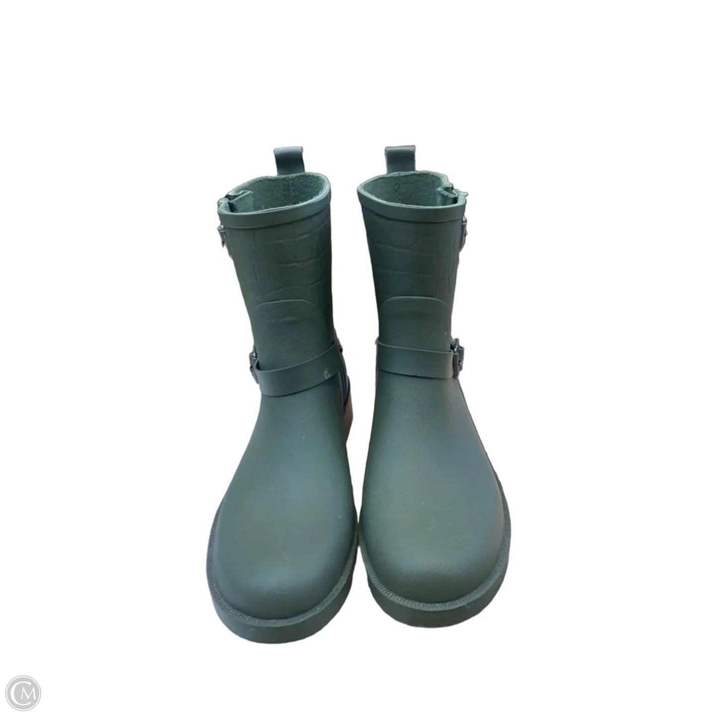 Boots Rain By Cmf In Green, Size: 8.5