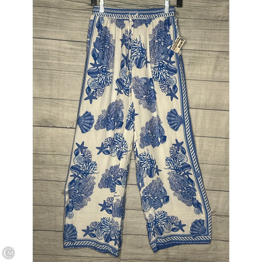 Pants Lounge By Calypso St Barth In Blue & White, Size: Xs