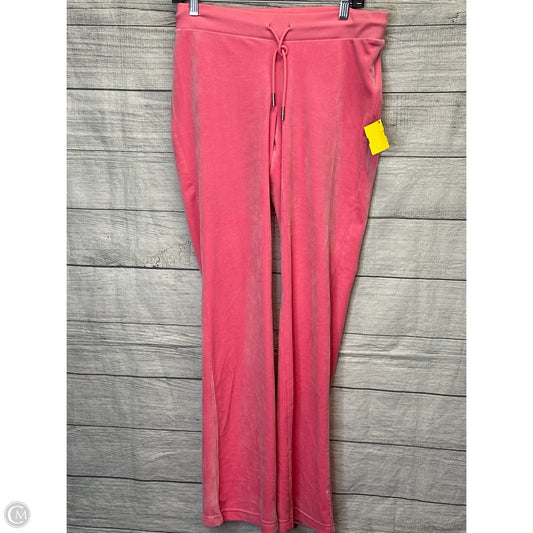 Pants Joggers By Juicy Couture In Pink, Size: L