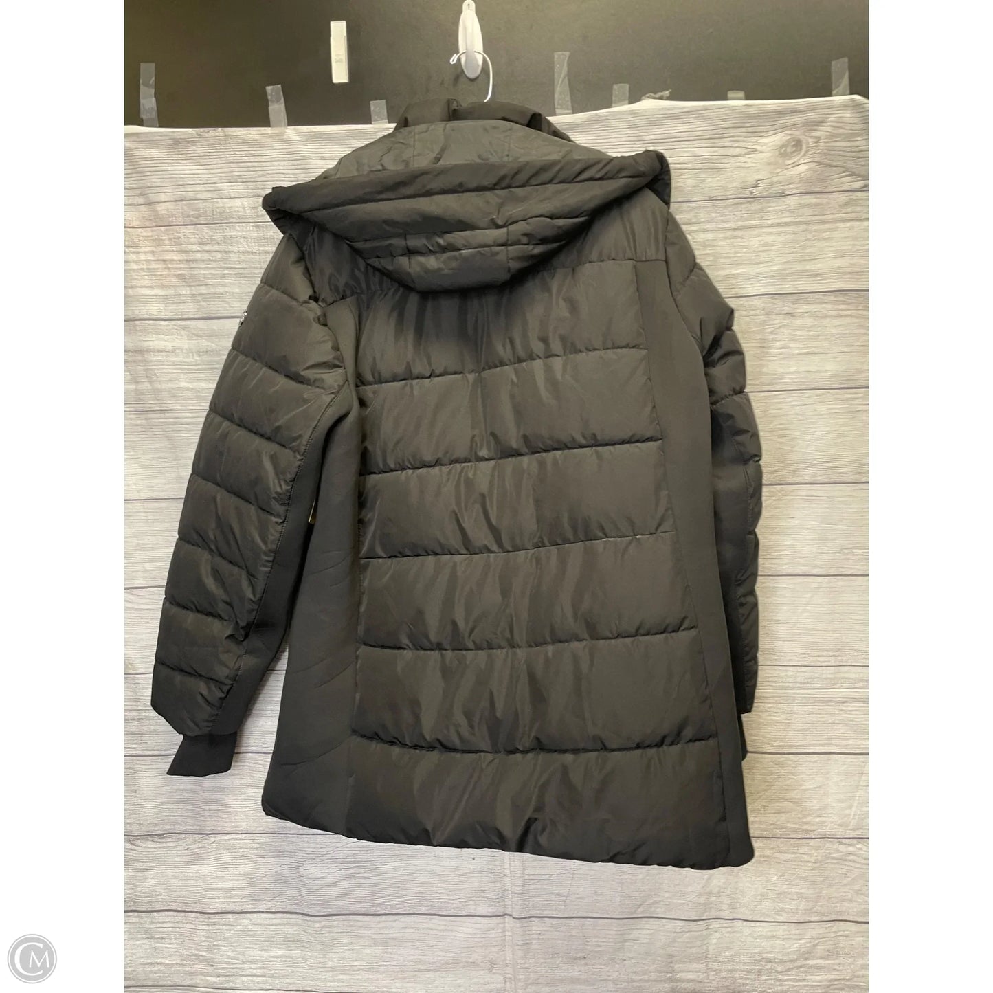 Coat Faux Fur & Sherpa By Michael By Michael Kors In Black, Size: 2x