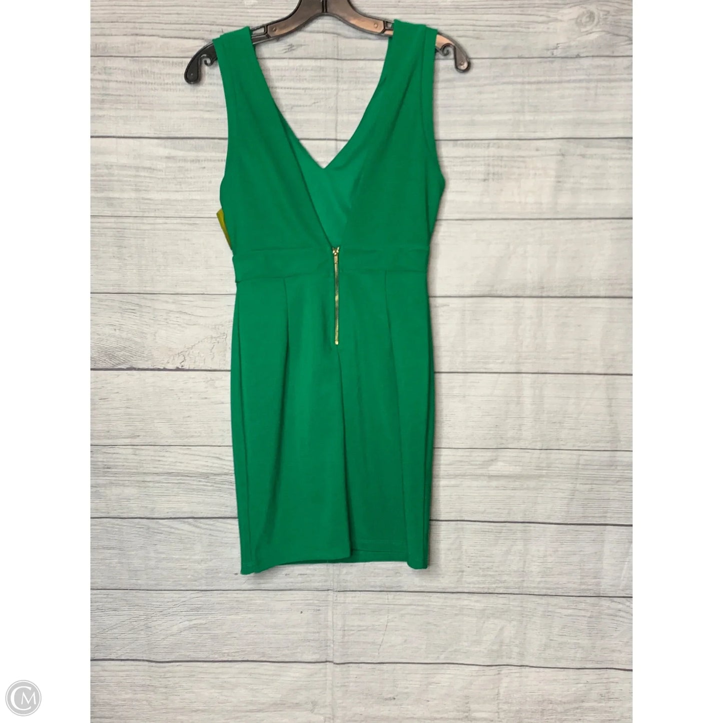 Dress Casual Midi By Forever 21 In Green, Size: S