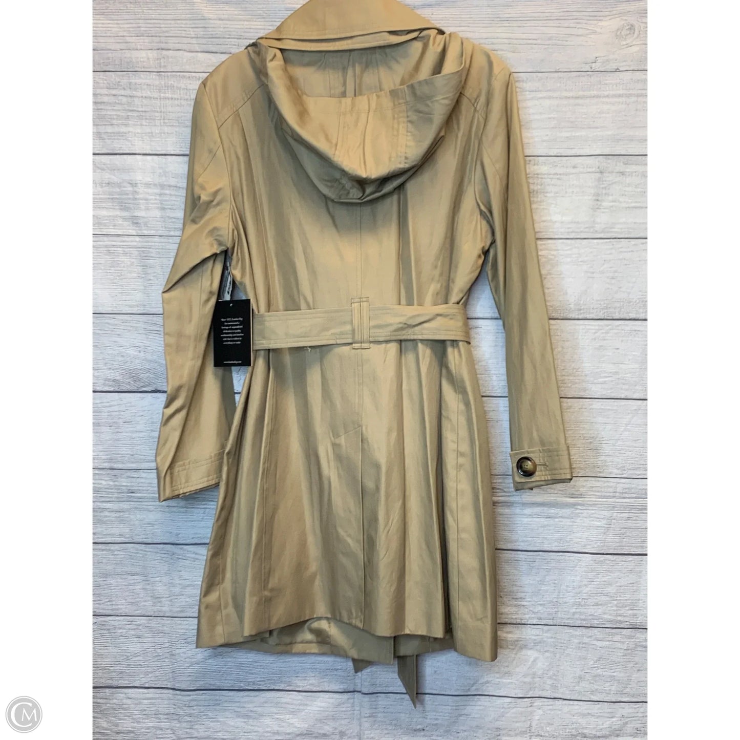 Coat Trench Coat By London Fog In Beige, Size: L